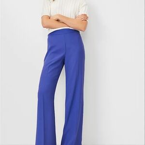 Ann Taylor Royal Blue Wide Leg Pants